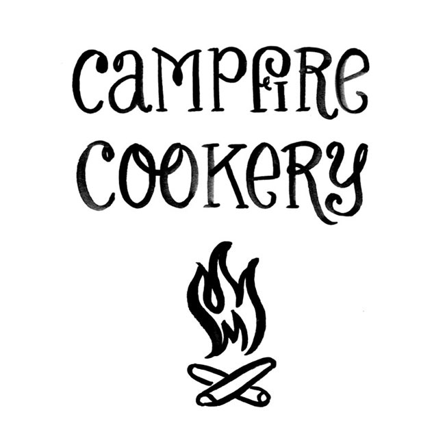 Campfire Cookery (illustration)
