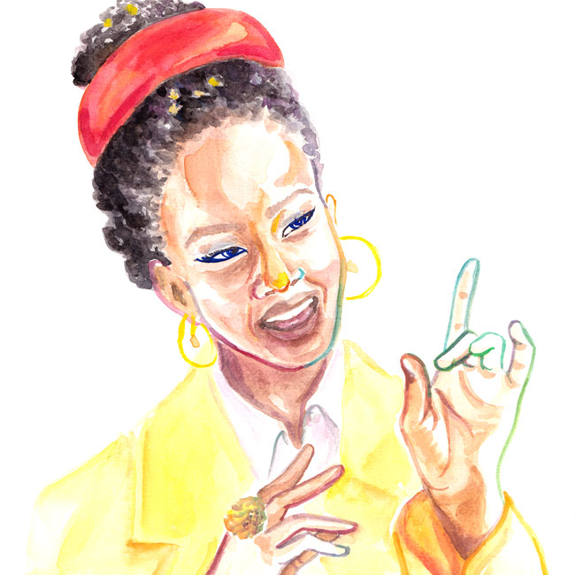 Amanda Gorman (illustration)