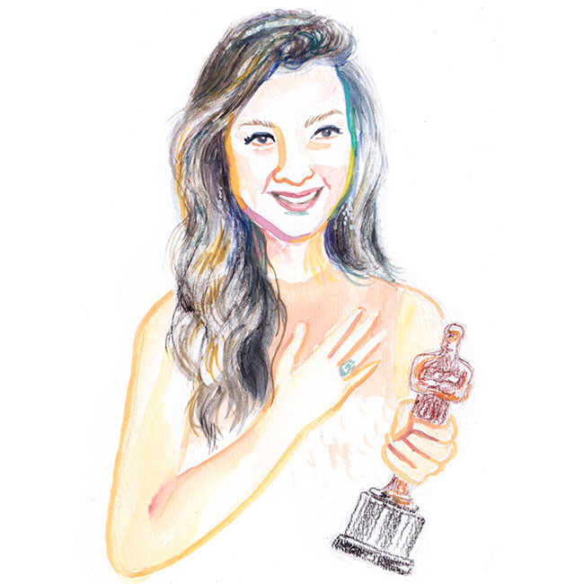 Michelle Yeoh (Illustration)