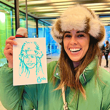 Illustrators’ Fair (live drawing)