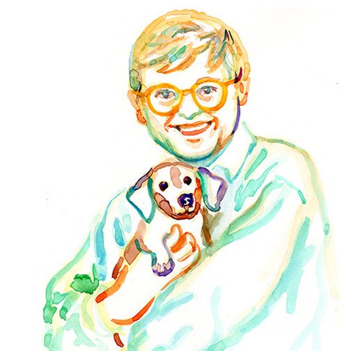 David Hockney (illustration)